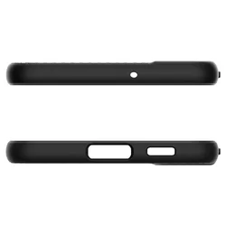 Telefontok Samsung Galaxy S22+ (S22 Plus) - SPIGEN Liquid Air matt fekete hátlap tok-7