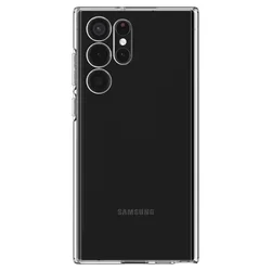 Telefontok Samsung Galaxy S22 Ultra - SPIGEN Liquid Crystal Clear hátlap tok-1