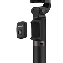 Selfie bot: Huawei AF15 - fekete bluetooth-os, tripoddá alakítható selfie bot, távirányítóval-5