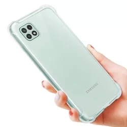 Telefontok Samsung Galaxy A22 5G - ütésálló átlátszó tok-2