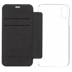 Telefontok iPhone XR - Karl Lagerfeld Ikonik Könyv Tok Fekete-2