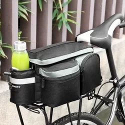 Biciklis tartó: Wozinsky WBB3BK - Univerzális, vízálló kerékpár csomagtartóra szerelhető, fekete táska, vállpánttal-7