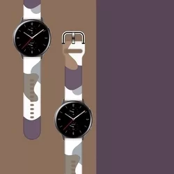 Huawei Watch GT / GT2 / GT2 Pro (46 mm) okosóra szíj - Strap Moro color 9 színes szilikon szíj (szíj szélesség: 22 mm)-1