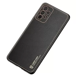 Telefontok Samsung Galaxy A52 / A52 5G / A52s 5G - Dux Ducis Yolo műbőr hátlap tok, fekete-3