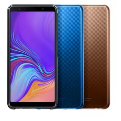 Telefontok Samsung Galaxy A7 2018 - Eredeti Arany Gradation Tok-1