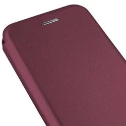 Telefontok Samsung Galaxy S22 Ultra - Smart Diva burgundi mágneses könyvtok-4