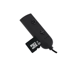 Headset: Rebeltec Bolt - fekete stereo sport bluetooth headset, MicroSD porttal-1