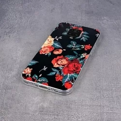 Telefontok Xiaomi Redmi Note 9 Pro Max - Ultra Trendy Flowers 1 - mintás műanyag hátlap tok, szilikon kerettel-2
