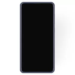 Telefontok Samsung Galaxy A03S - kék szilikon hátlap tok-1