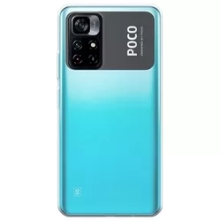 Telefontok Xiaomi Poco M4 Pro 5G - átlátszó szilikon tok-1