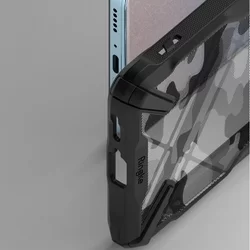 Telefontok Xiaomi Redmi Note 11 Pro+ Plus 5G - Ringke Fusion X Design terepmintás ütésálló tok-4