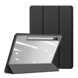 Tablettok Samsung Galaxy Tab S7 11,0 coll (SM-T870, SM-T875) - DUX DUCIS TOBY fekete ütésálló tok-1