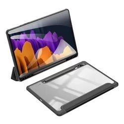 Tablettok Samsung Galaxy Tab S7 11,0 coll (SM-T870, SM-T875) - DUX DUCIS TOBY fekete ütésálló tok-3