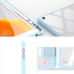 Tablettok iPad 2020 10.2 (iPad 8) - DUX DUCIS TOBY kék ütésálló tok-9