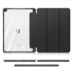 Tablettok iPad 2020 10.2 (iPad 8) - DUX DUCIS TOBY fekete ütésálló tok-4