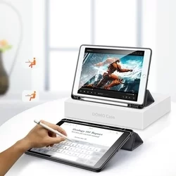 Tablettok iPad 2020 10.2 (iPad 8) - DUX DUCIS DOMO fekete smart case-1