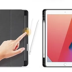 Tablettok iPad 2020 10.2 (iPad 8) - DUX DUCIS DOMO fekete smart case-2