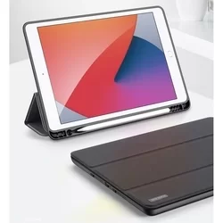 Tablettok iPad 2020 10.2 (iPad 8) - DUX DUCIS DOMO fekete smart case-4