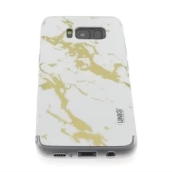 Telefontok UNIQ Szilikon Tok Samsung Galaxy S8 - Fehér (8719273253366)-2