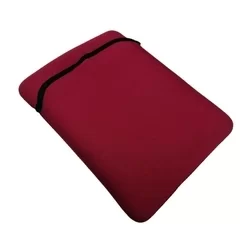 Tablettok Univerzális - Neoprén beledugós, kifordítható fekete,piros tablet tok (7-10 coll)-4