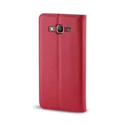 Telefontok Huawei Y5 2018 - piros mágneses szilikon keretes könyvtok-4