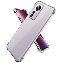 Telefontok Xiaomi 12 Pro - Ütésálló átlátszó hátlap tok-1