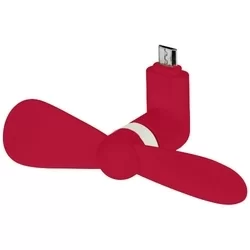 Micro USB ventilátor - Piros-1