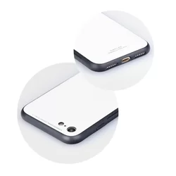 Telefontok SAMSUNG Galaxy J6+ ( J6 Plus ) - fehér üveg hátlap-1