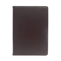 Tablettok iPad Air2 - sötétbarna fordítható műbőr tablet tok-1