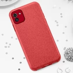 Telefontok Samsung Galaxy A03 (A035F) - Piros Shiny tok-3
