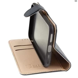 Telefontok Nokia X10 / X20 - Tactical Field Fekete szilikon keretes könyvtok mágneses ráhajtófüllel-1