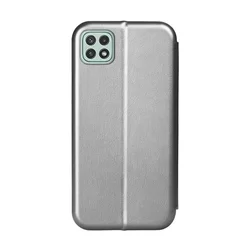 Telefontok Samsung Galaxy A22 5G - Smart Diva szürke mágneses könyvtok-1