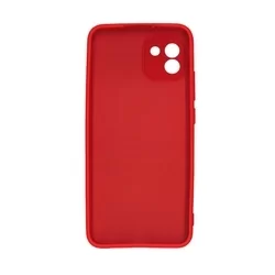 Telefontok Samsung Galaxy A03 (A035F) - piros szilikon tok-1