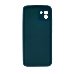 Telefontok Samsung Galaxy A03 (A035F) - kék szilikon tok-1