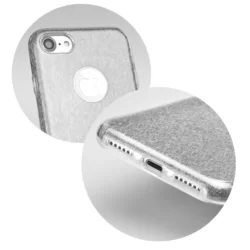 Telefontok iPhone 6/6s - Lumann ezüst Shiny hátlaptok-1