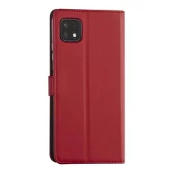 Telefontok Samsung Galaxy A22 5G - Piros ráhajtófüles könyvtok-1