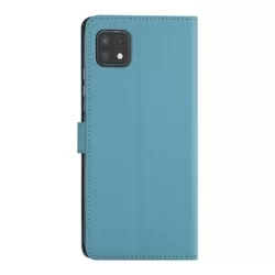 Telefontok Samsung Galaxy A22 5G - Kék ráhajtófüles könyvtok-1