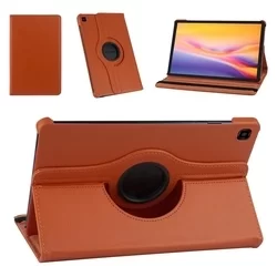Tablettok Samsung Galaxy Tab S6 Lite 2020 /2022 (SM-P610, SM-P615, SM-P613, SM-P619) - narancssárga fordítható tablet tok-6