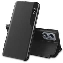 Telefontok Xiaomi Poco X4 GT 5G - Smart View fekete könyvtok-3