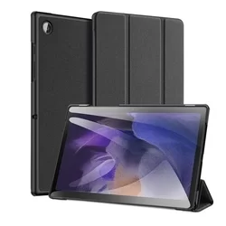 Tablettok Samsung Galaxy Tab A8 10.5 X200 / X205 - DUX DUCIS DOMO fekete smart case-1