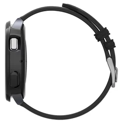 Samsung Galaxy Watch 4 (44 mm) - SPIGEN LIQUID AIR fekete szilikon védőtok-5