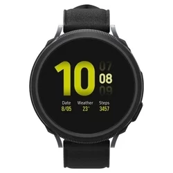Samsung Galaxy Watch 5 (44 mm) - SPIGEN LIQUID AIR fekete szilikon védőtok-4