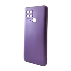 Telefontok Xiaomi Poco C40 - Metalic - lila szilikon hátlap tok-2