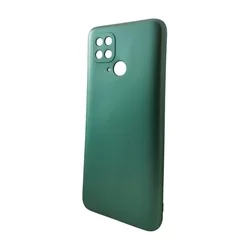 Telefontok Xiaomi Poco C40 - Metalic - zöld szilikon hátlap tok-1