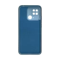 Telefontok Xiaomi Poco C40 - Metalic - kék szilikon hátlap tok-1