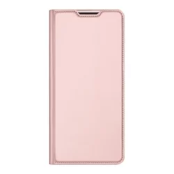 Telefontok Xiaomi Poco C40 - Dux Ducis rose gold flipcover tok-1