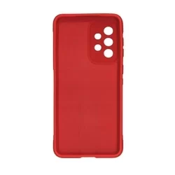 Telefontok Samsung Galaxy A53 5G - Pastel Armor - piros szilikon hátlap tok-3
