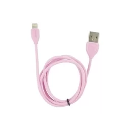 Kábel: Remax - USB / Lightning pink kábel, 1m-1