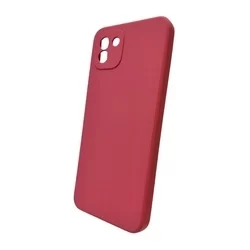 Telefontok Samsung Galaxy A03 (A035F) - sötét pink szilikon tok-2