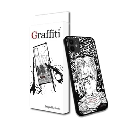 Telefontok iPhone 12 mini - Graffiti No.214 mintás szilikon tok-1